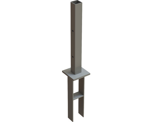 Osmo paalanker voor aluminium palen van 9 x 9 cm, voor betonnering in