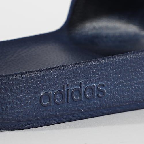 Claquettes Adilette Aqua Dark Blue Cloud White