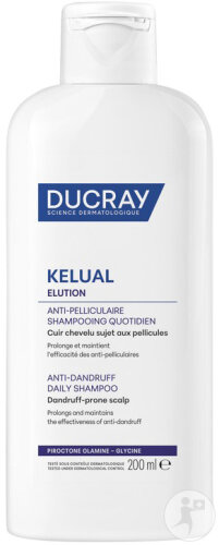 Ducray Kelual Elution Shampoing Doux Rééquilibrant Pellicules 200ml