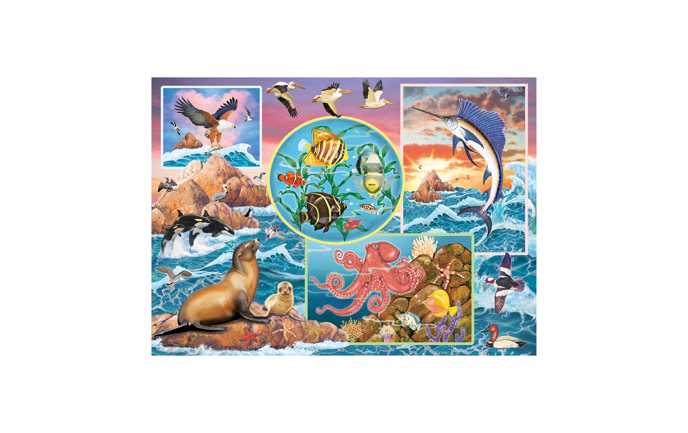 Puzzle Magie des Ozeans 350 TeileSpiel für die ganze Familie