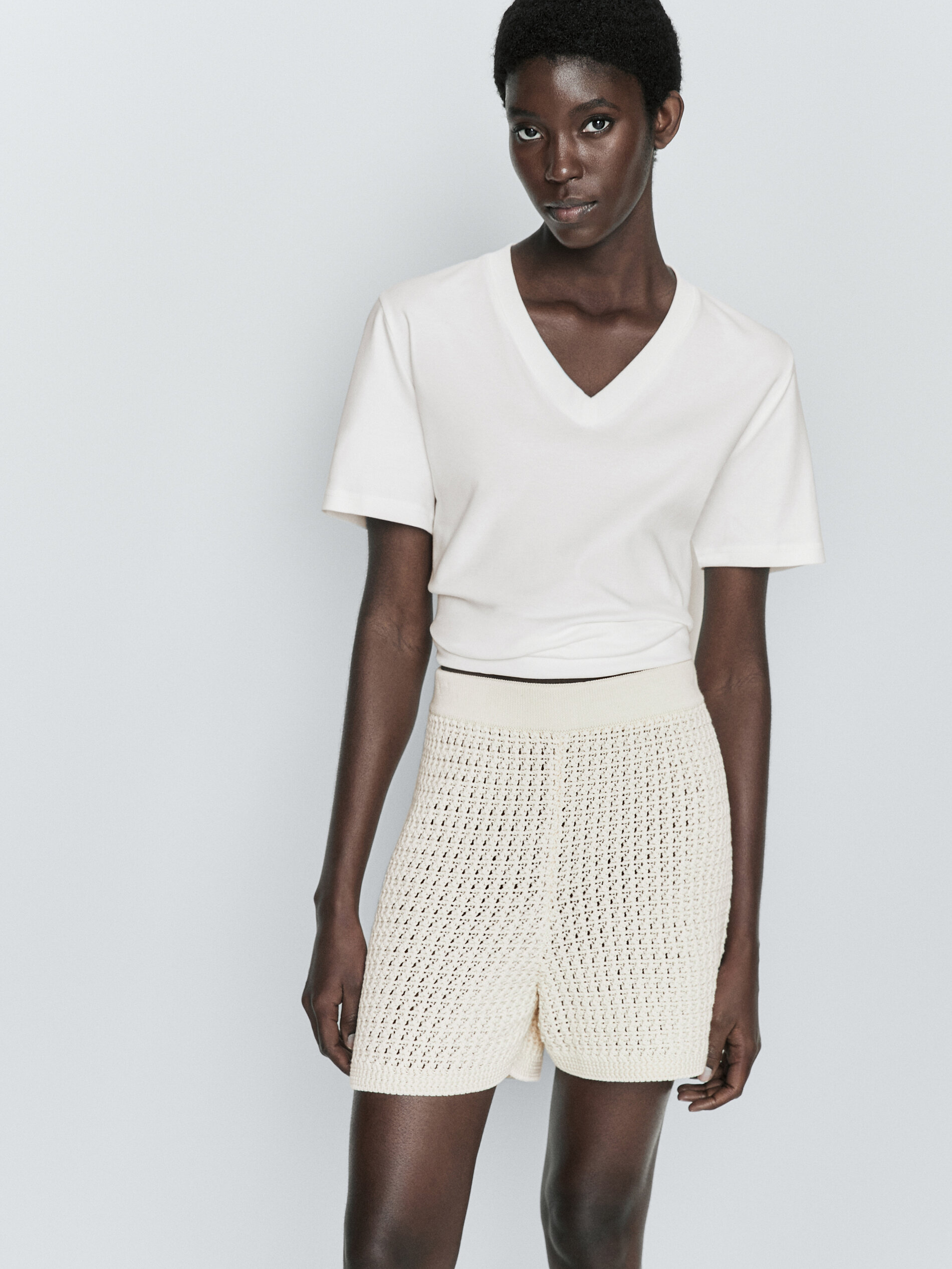 Shorts de crochê - RAW
