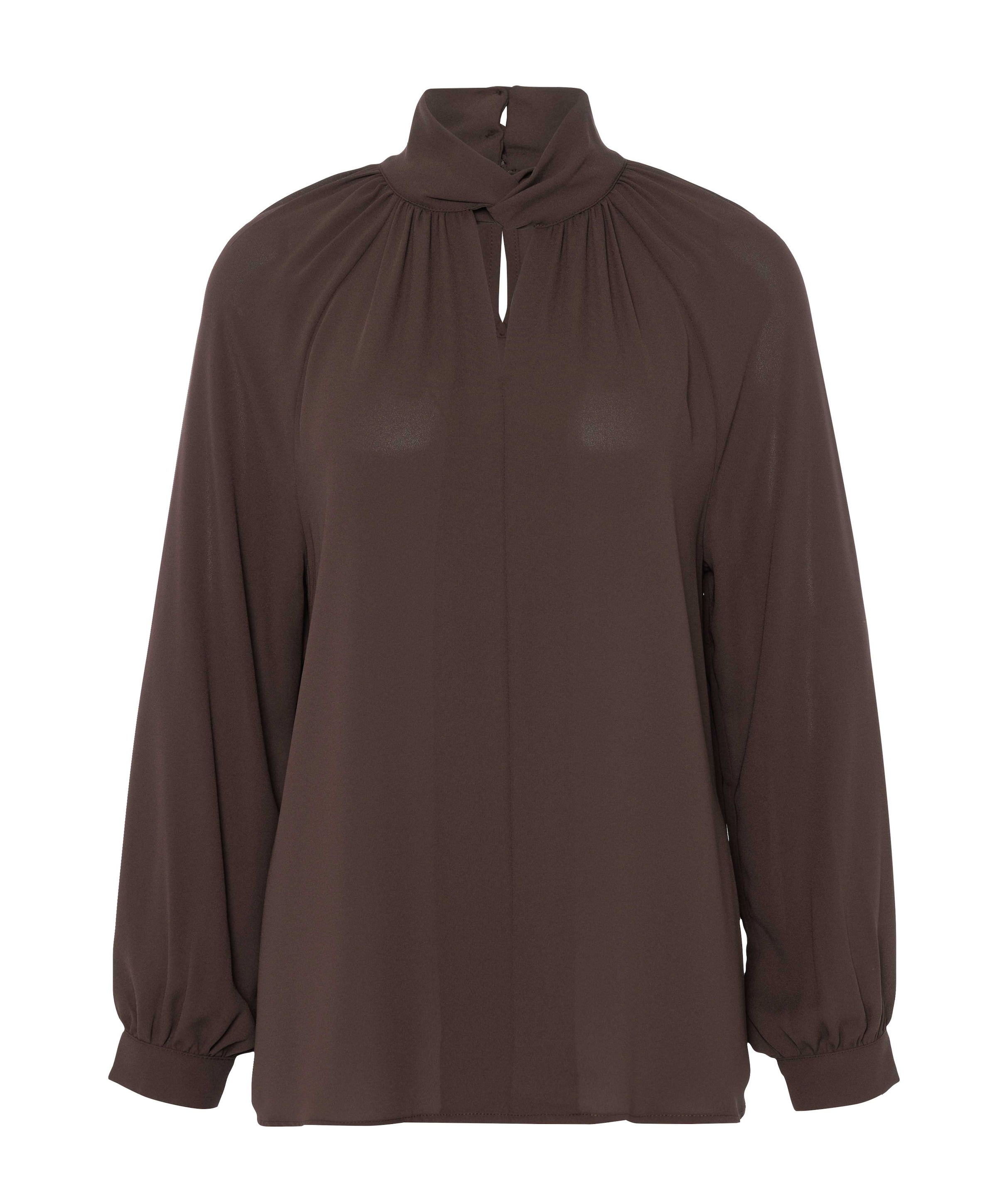 Janice & Jo Dames blouse bruin