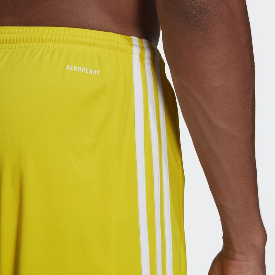 adidas Short Squadra 21 - Jaune/Blanc