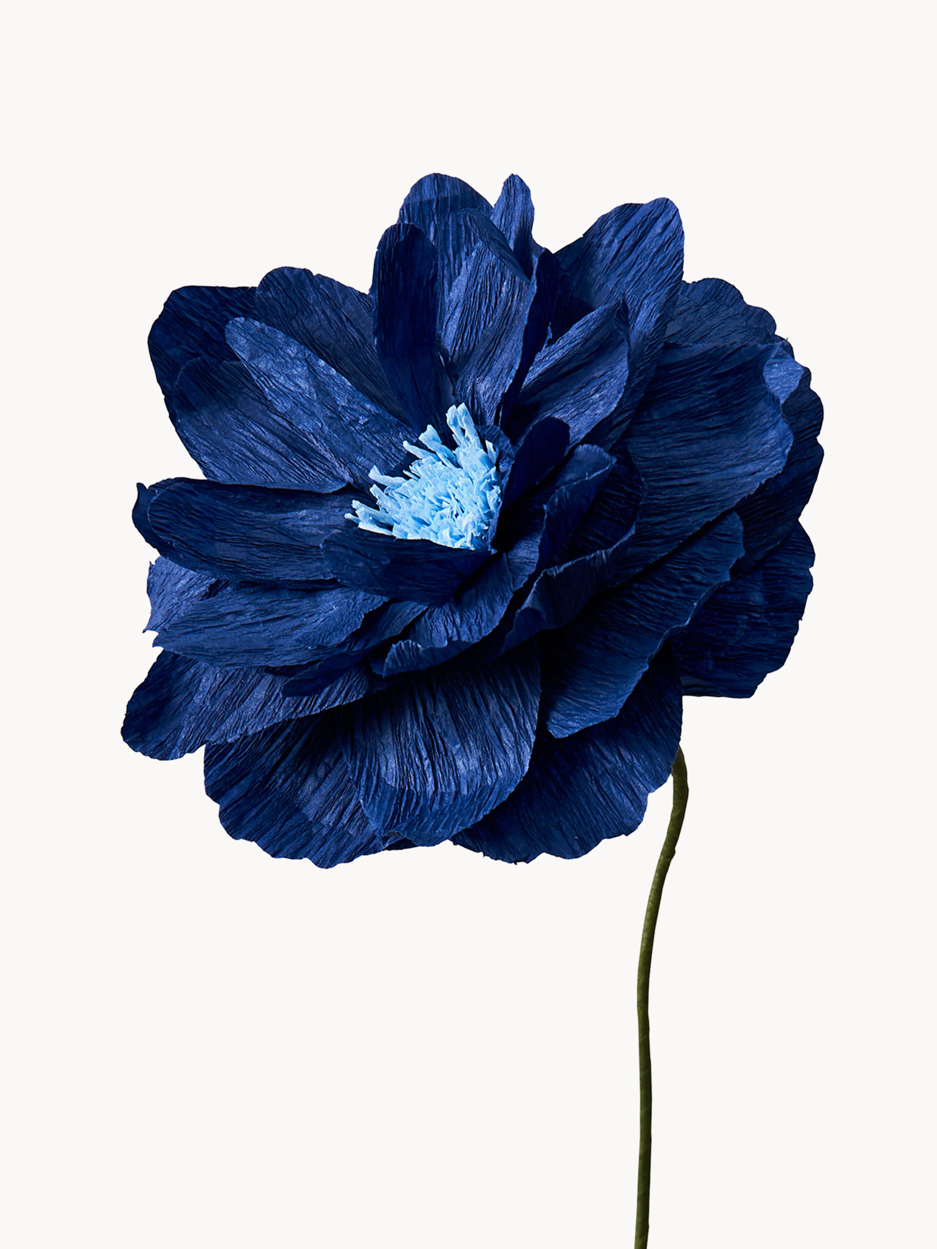 Handgemaakte kunstbloem Oriental Poppy
