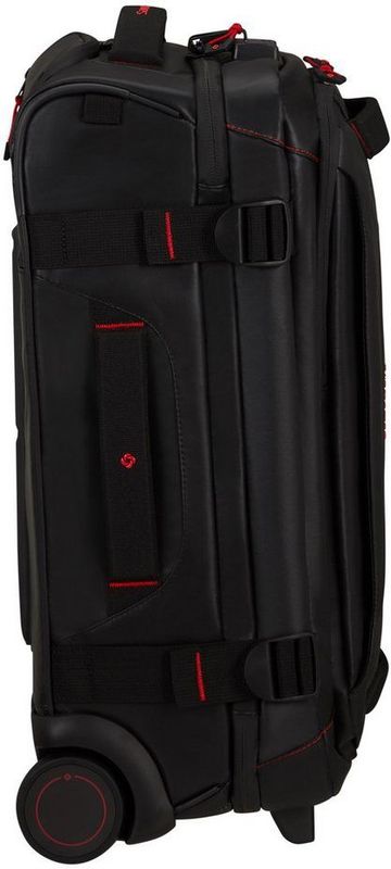 Samsonite - Ecodiver Duffle/Wheels - Zwart - Gerecycled PET - 40 Liter