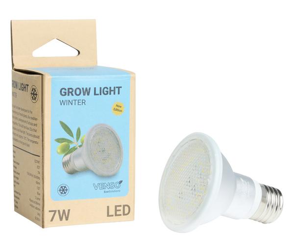 Venso LED-Pflanzenlampe Winter E27, 7 W