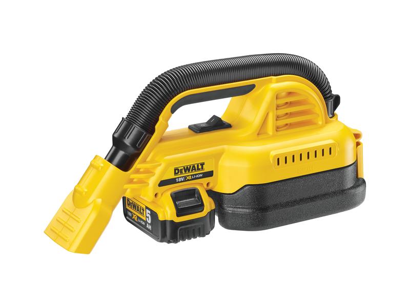 DEWALT Akku-Handsauger DCV517N 18 V, Solo Robuster und leistungsstarker XR 18 V Akku-Staubsauger