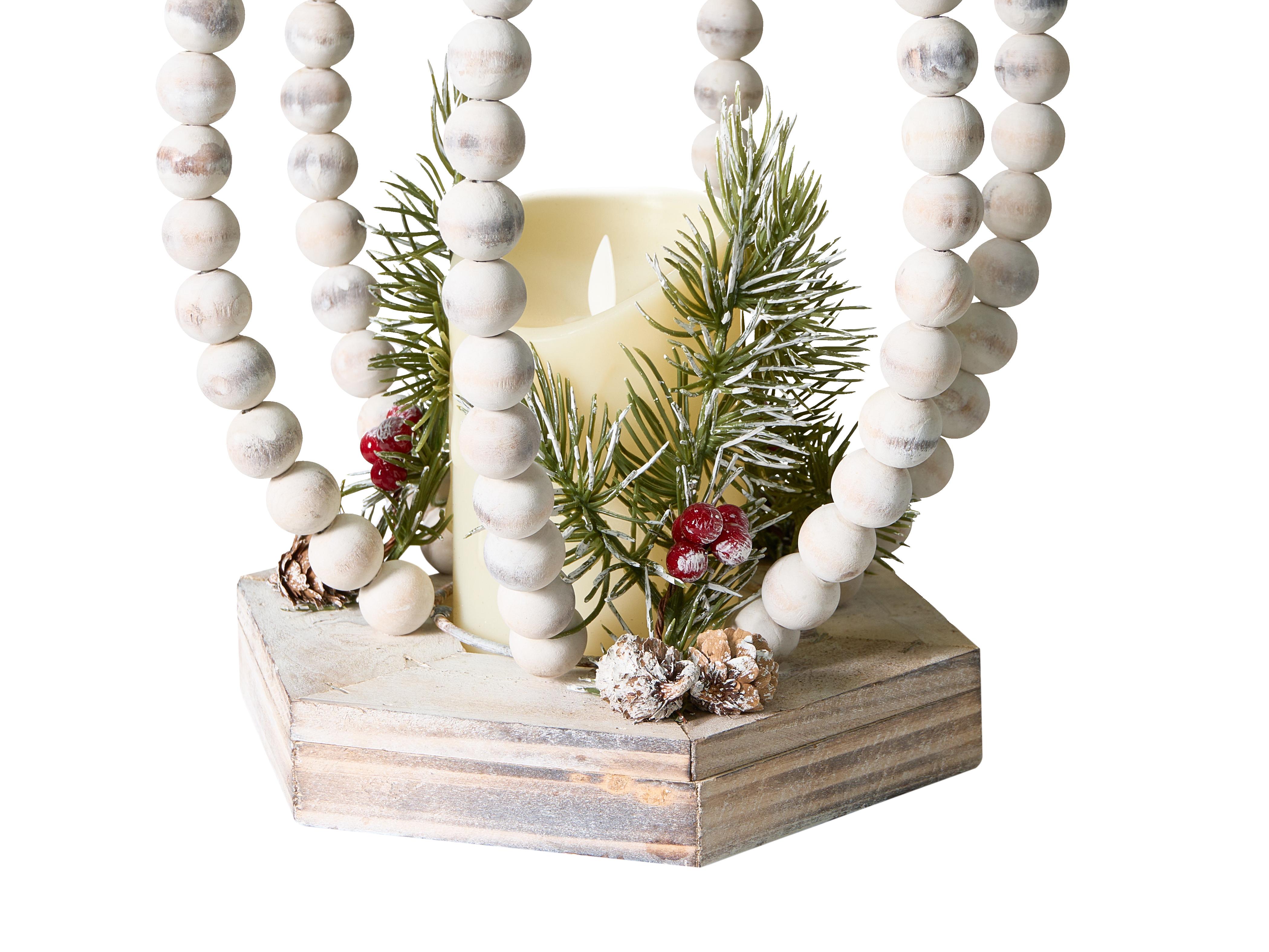 Kerstdecoratie LED PAJARVI 40 cm Lichtbruin