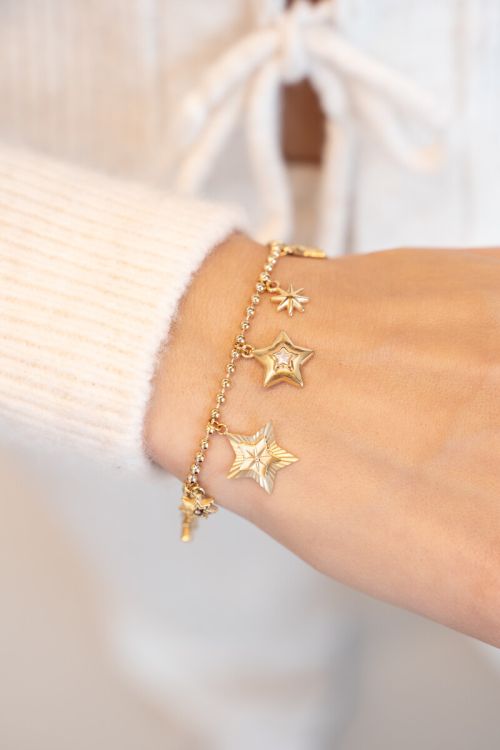 Starry bedelarmband met sterren
