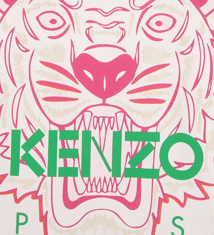 Kenzo Kjole - Exclusive Edition - Off White m. Tiger