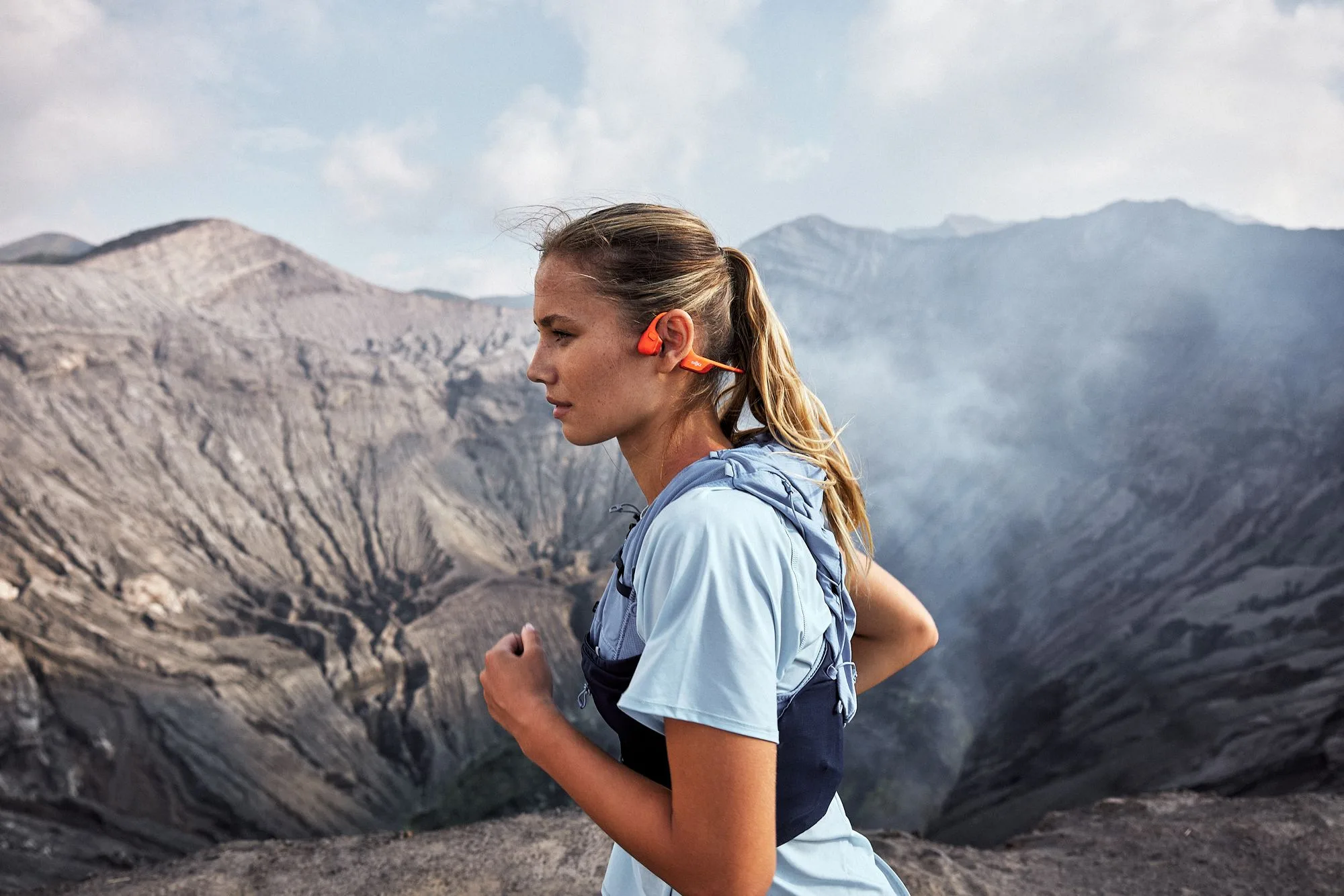 Shokz Open Run Pro 2 Orange Écouteurs Bluetooth