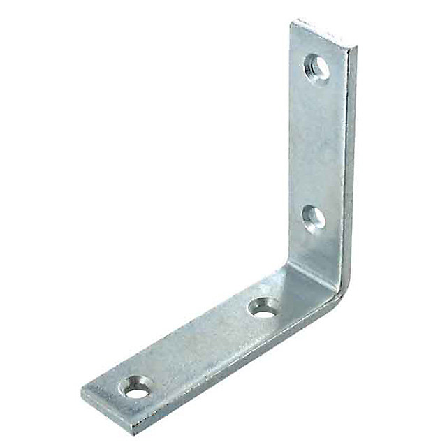 Equerre de renfort acier zingué 70 mm Vynex