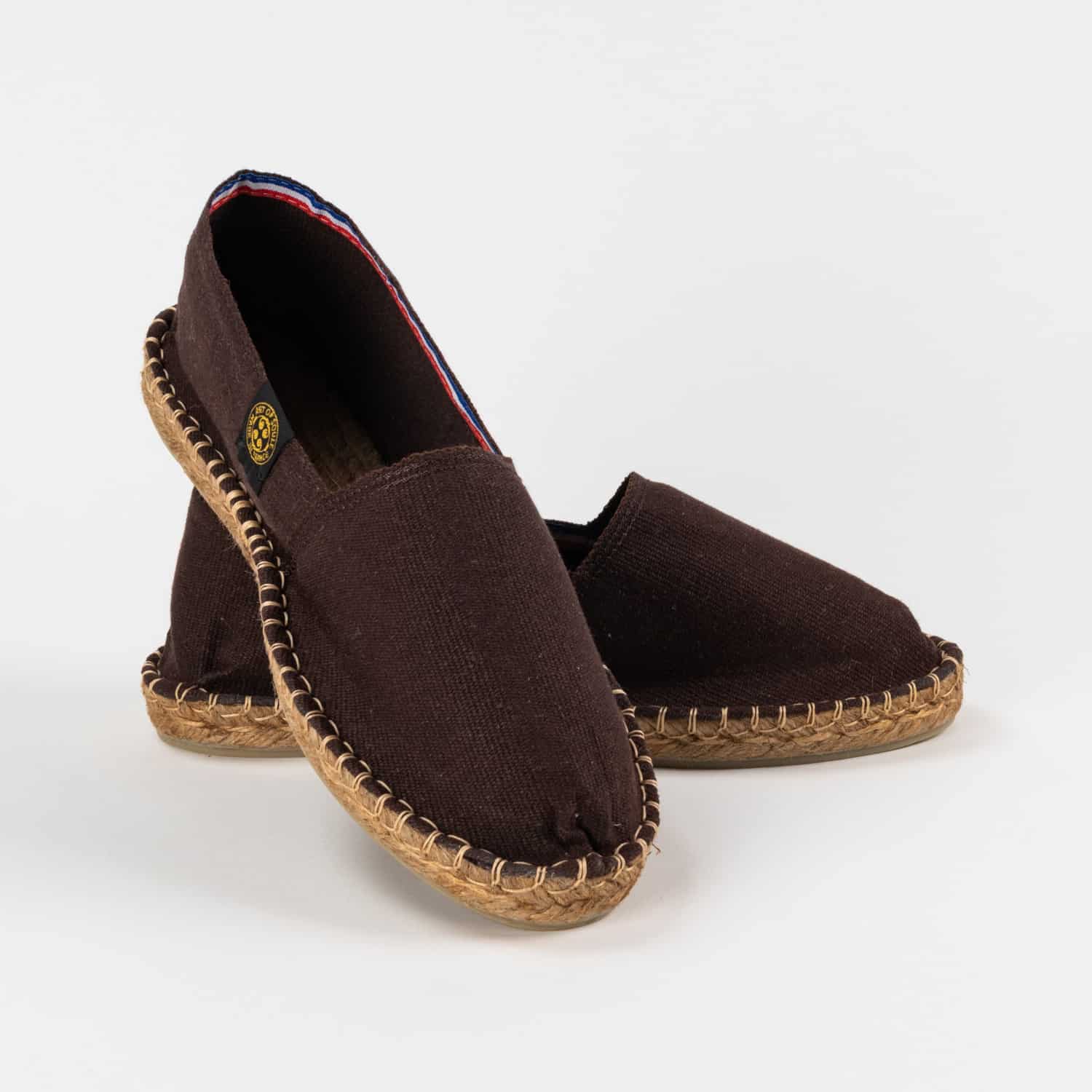 CLASSIQUE - Espadrilles unies | Marron