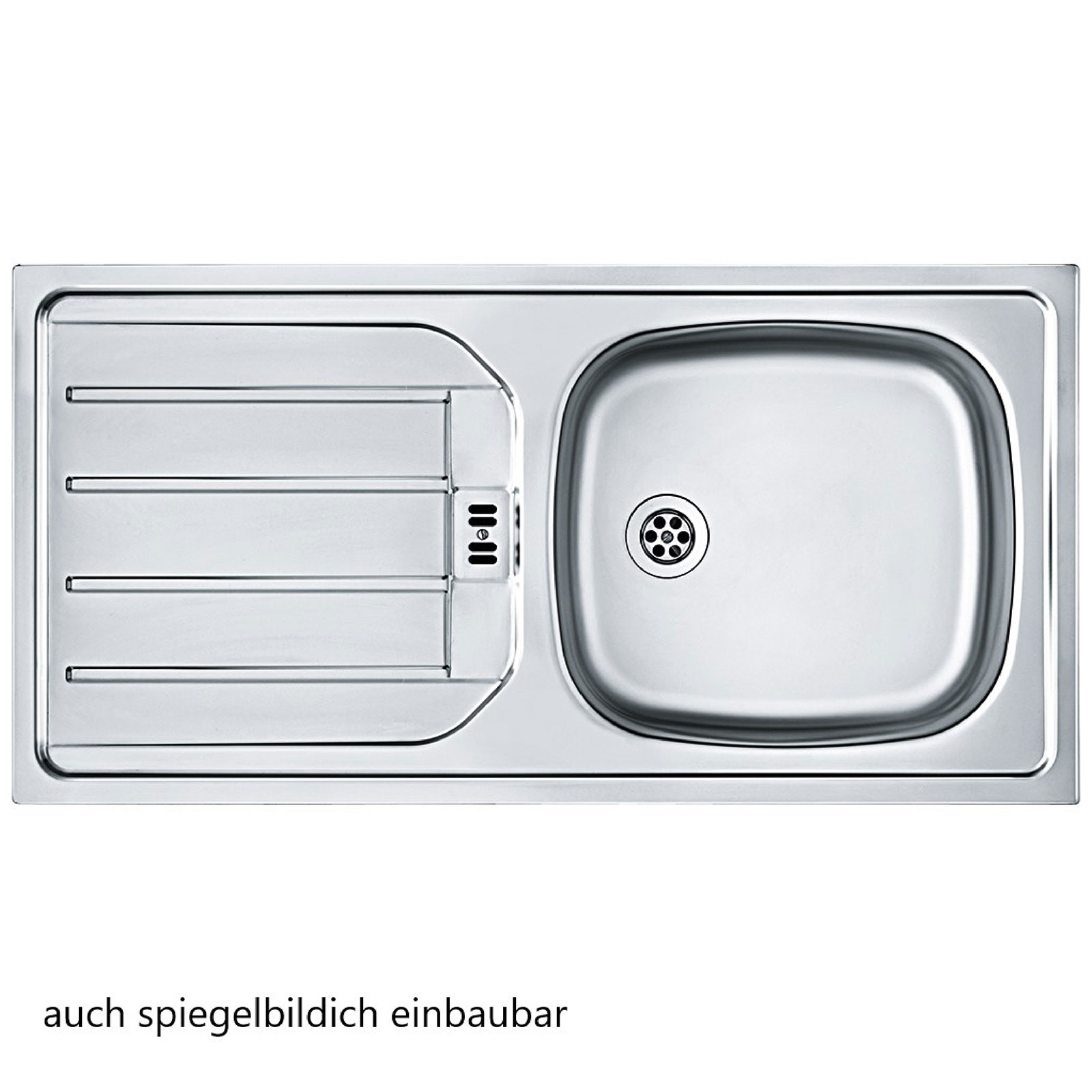 Küchenblock FLORENZ - weiß matt - Wotan Eiche - mit E-Geräten - 300 cm