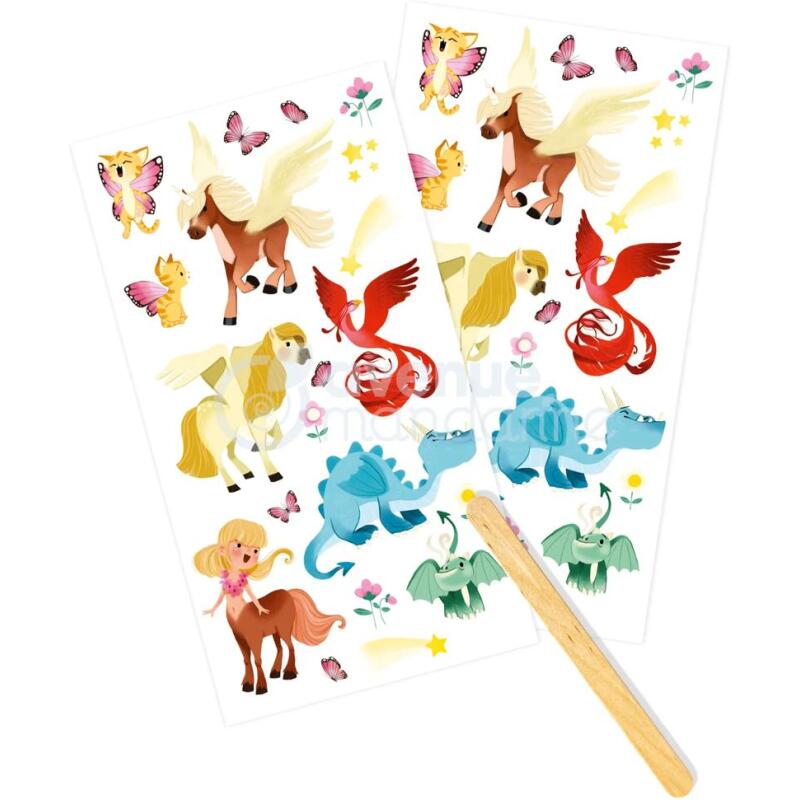 Decalco' Mania, Animaux fantastiques - Multicolore