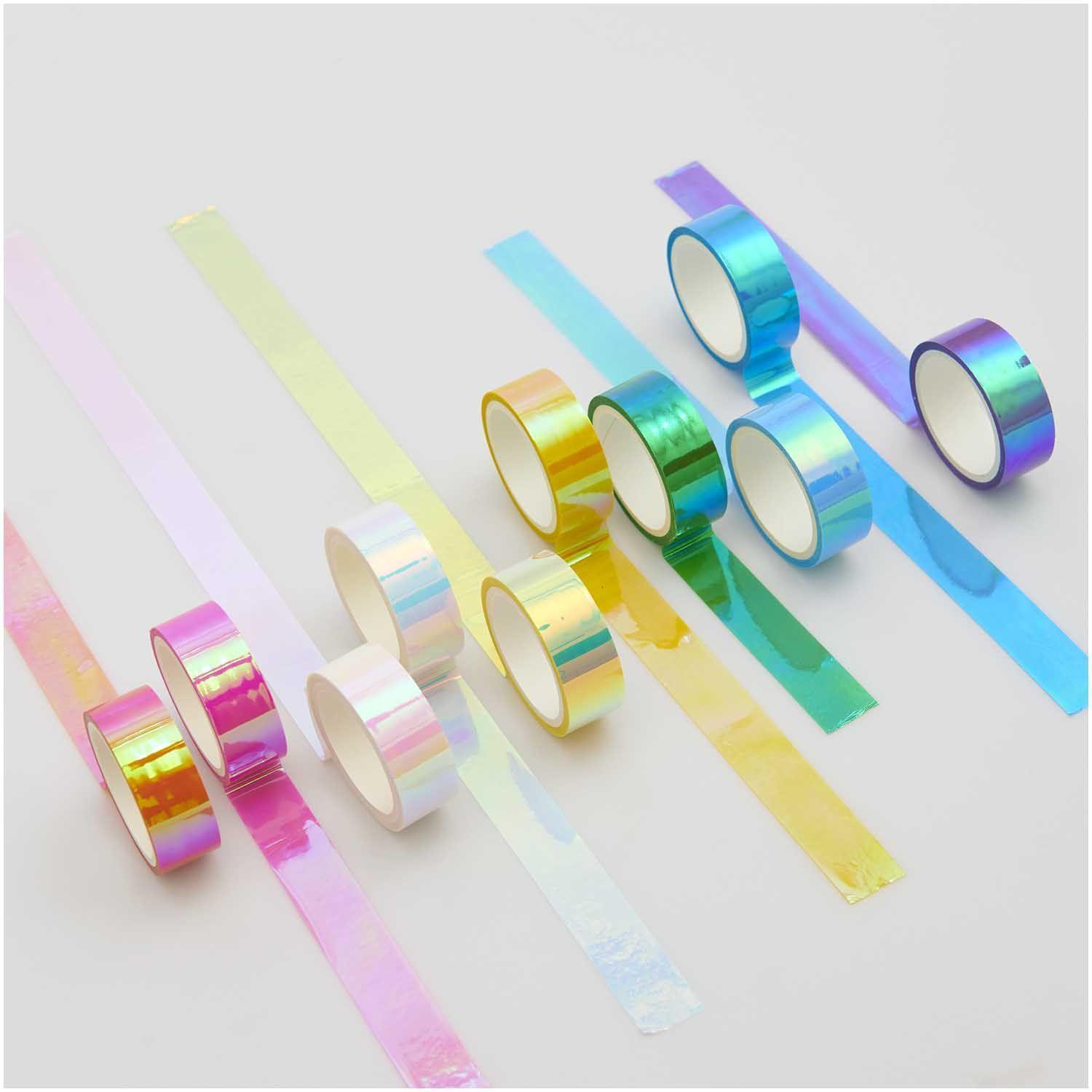Washi-Tape MIRROR RAINBOW 10er-Set
