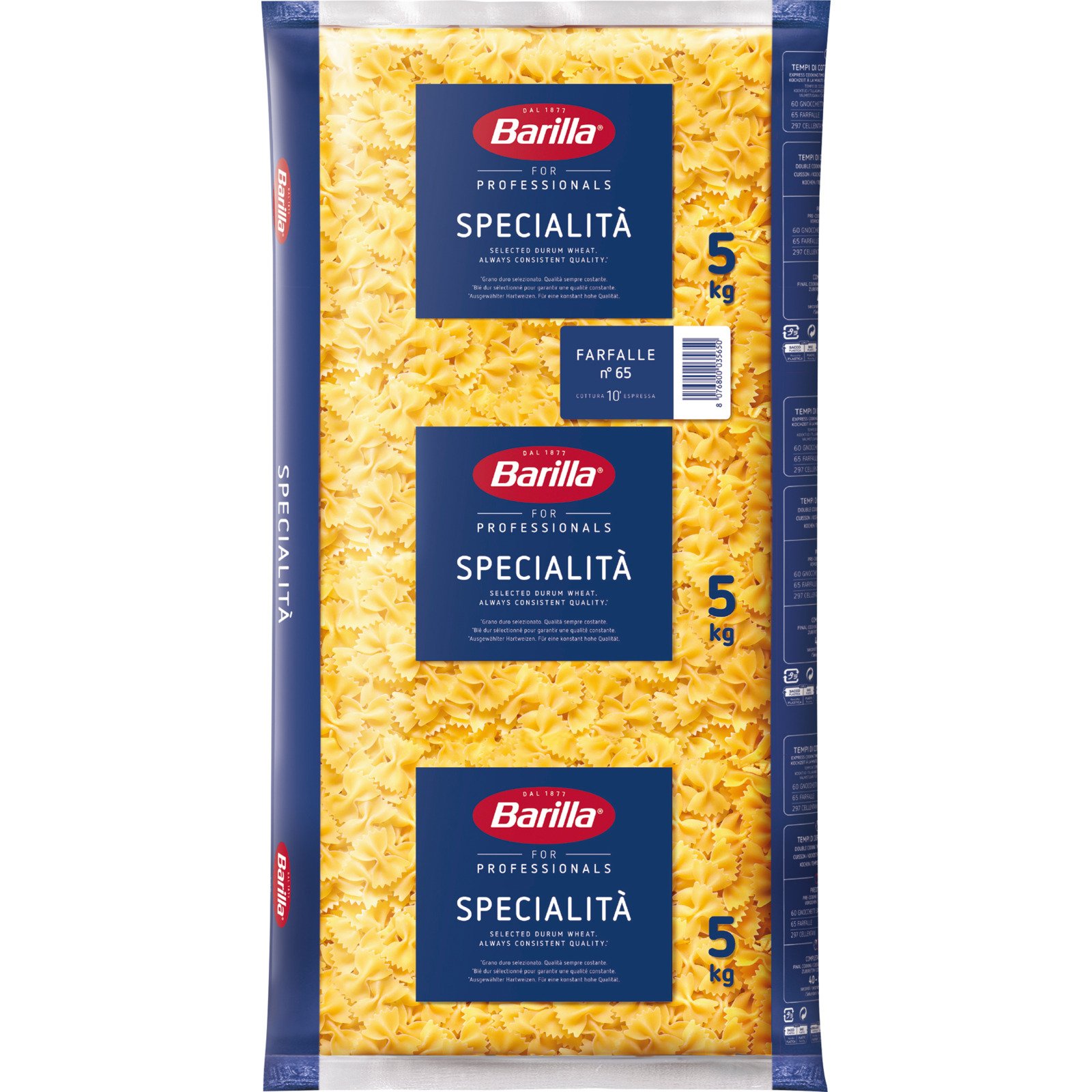Barilla Farfalle 5 kg