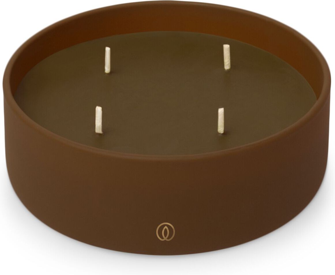 Spaas geurkaars Essential collection Warm Wonder bruin 20 uur D 13 H 4,5 cm