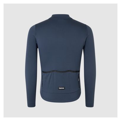 Maillot Manches Longues GripGrab Gravelin Merinotech Thermal Bleu