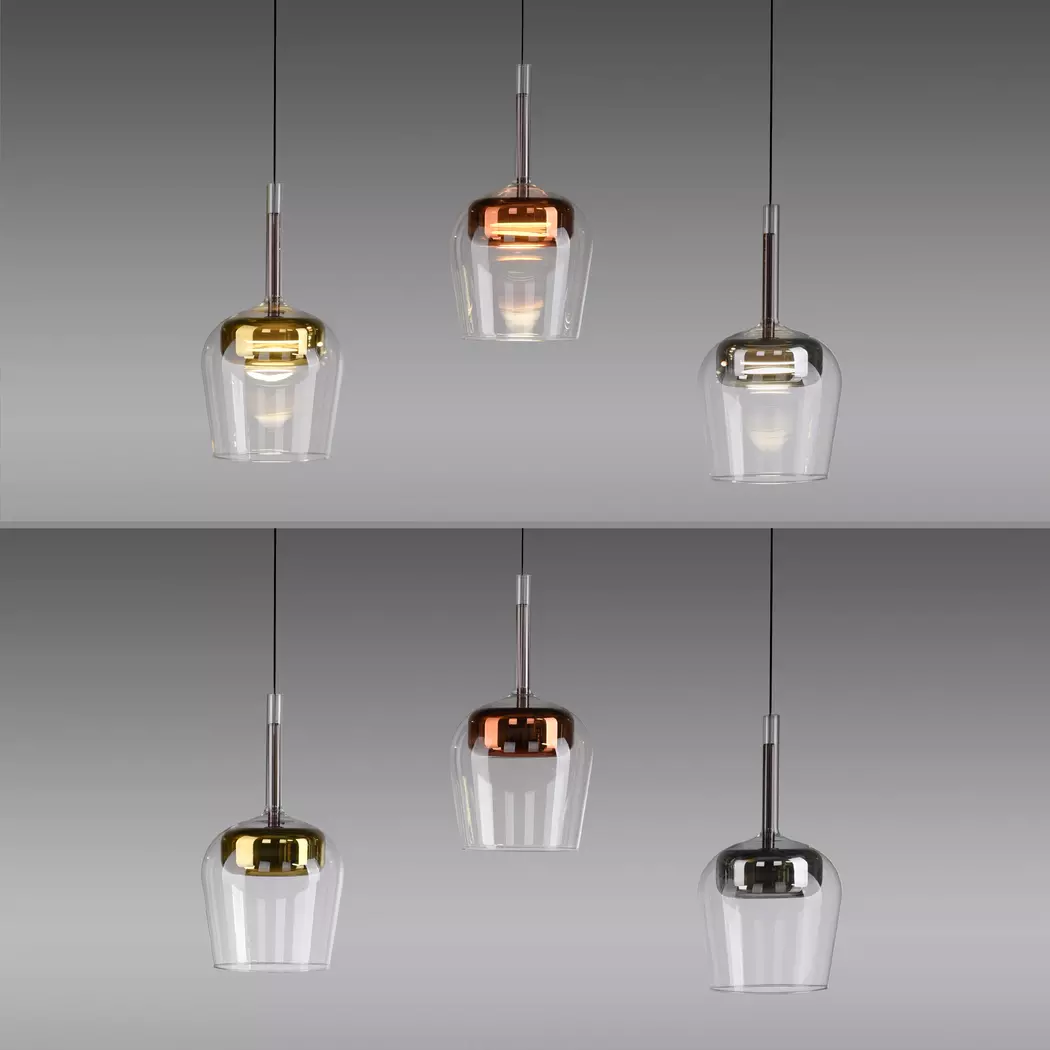 LED-Pendelleuchte Q-Kon
