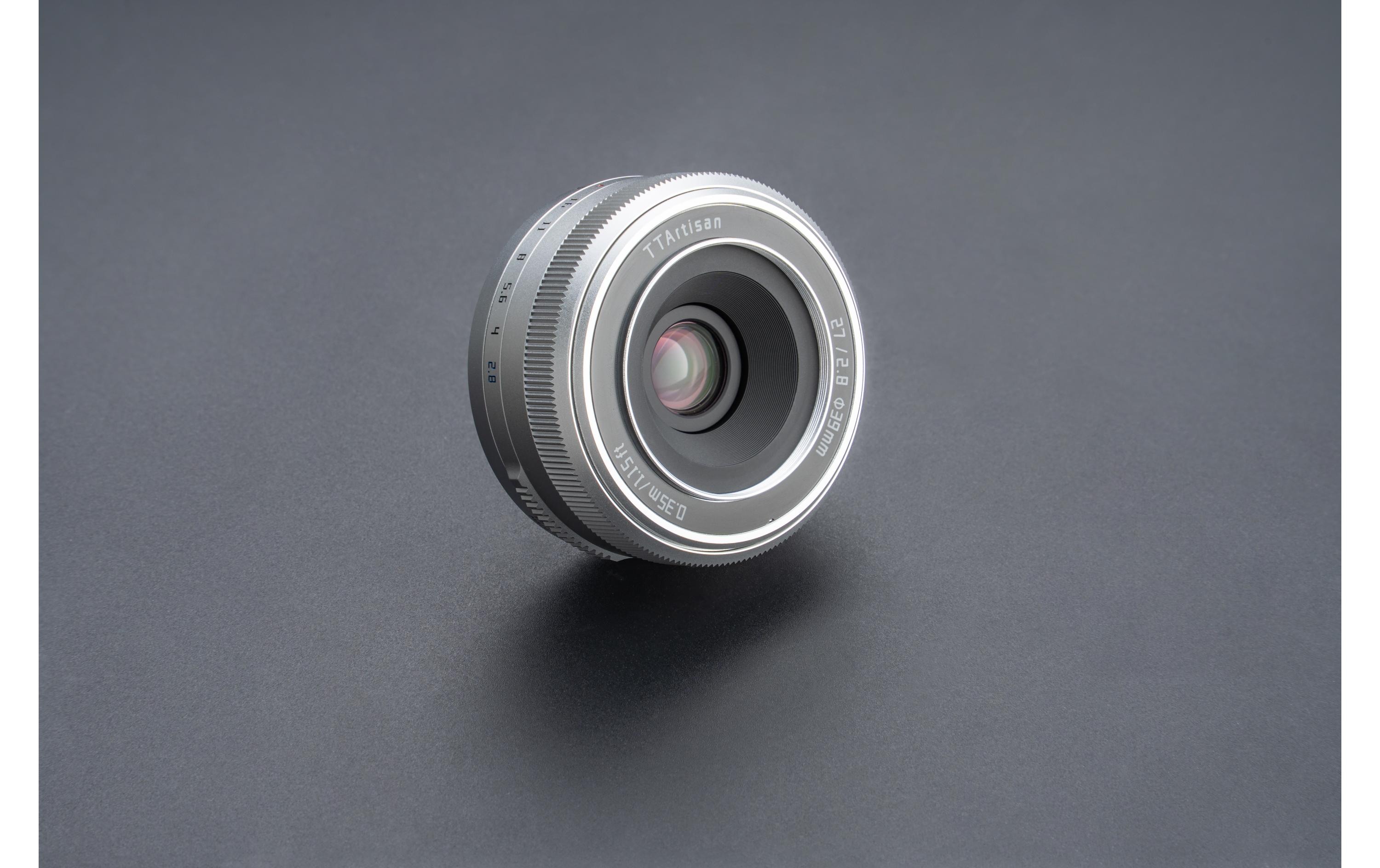 Festbrennweite AF 27mm F/2.8 Silber – Fujifilm X-Mount<br>Vielseitiges Allzweckobjektiv für den täglichen Gebrauch mit Autofokus
