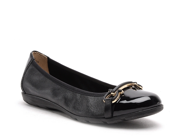Caprice ballerines femme 22172 noir