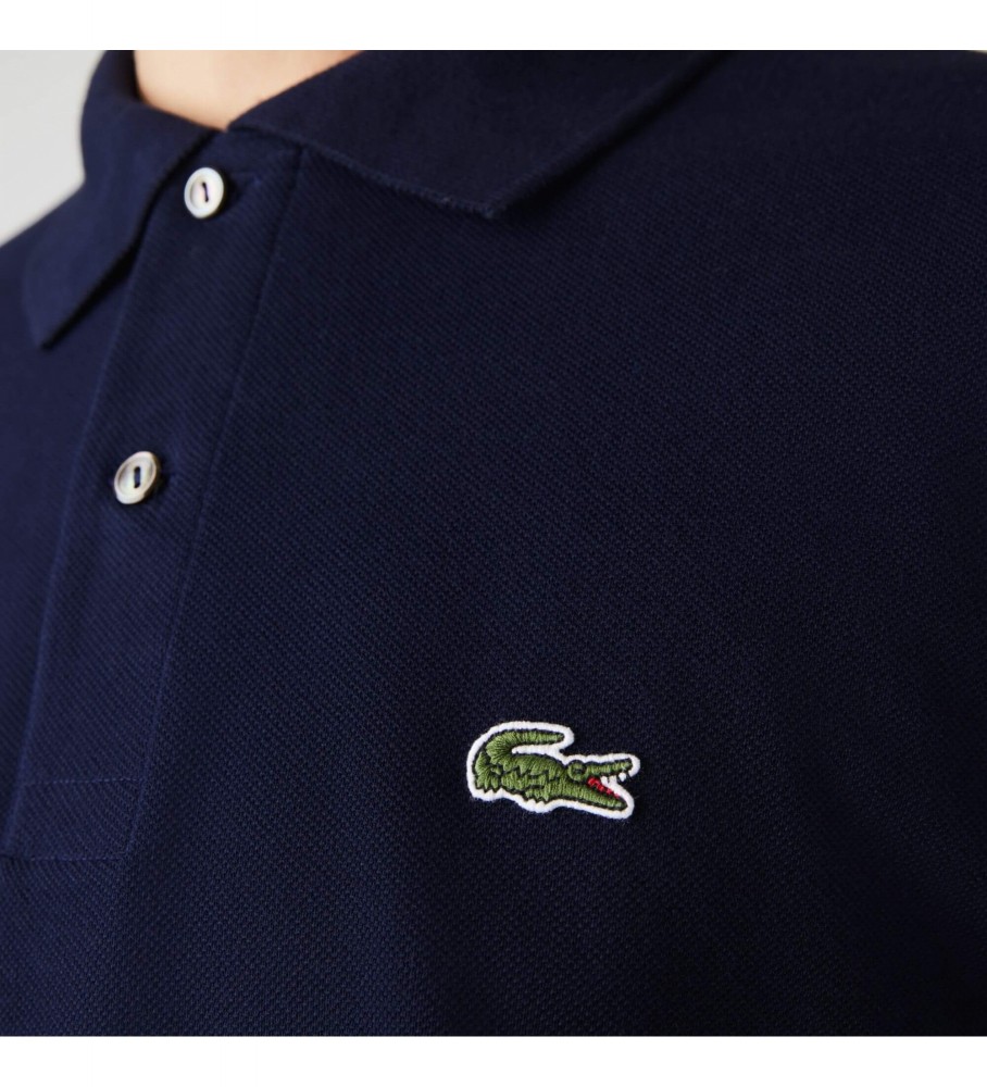 Polo Lacoste Classic Fit tamanho G.12.12 azul marinho