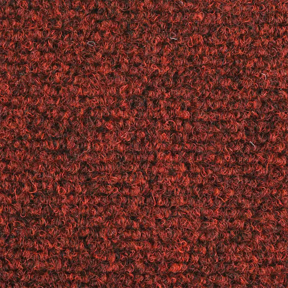 vidaXL - Trapmat - Rood - Polypropyleen - 65 x 21 x 4 cm - 15 stuks