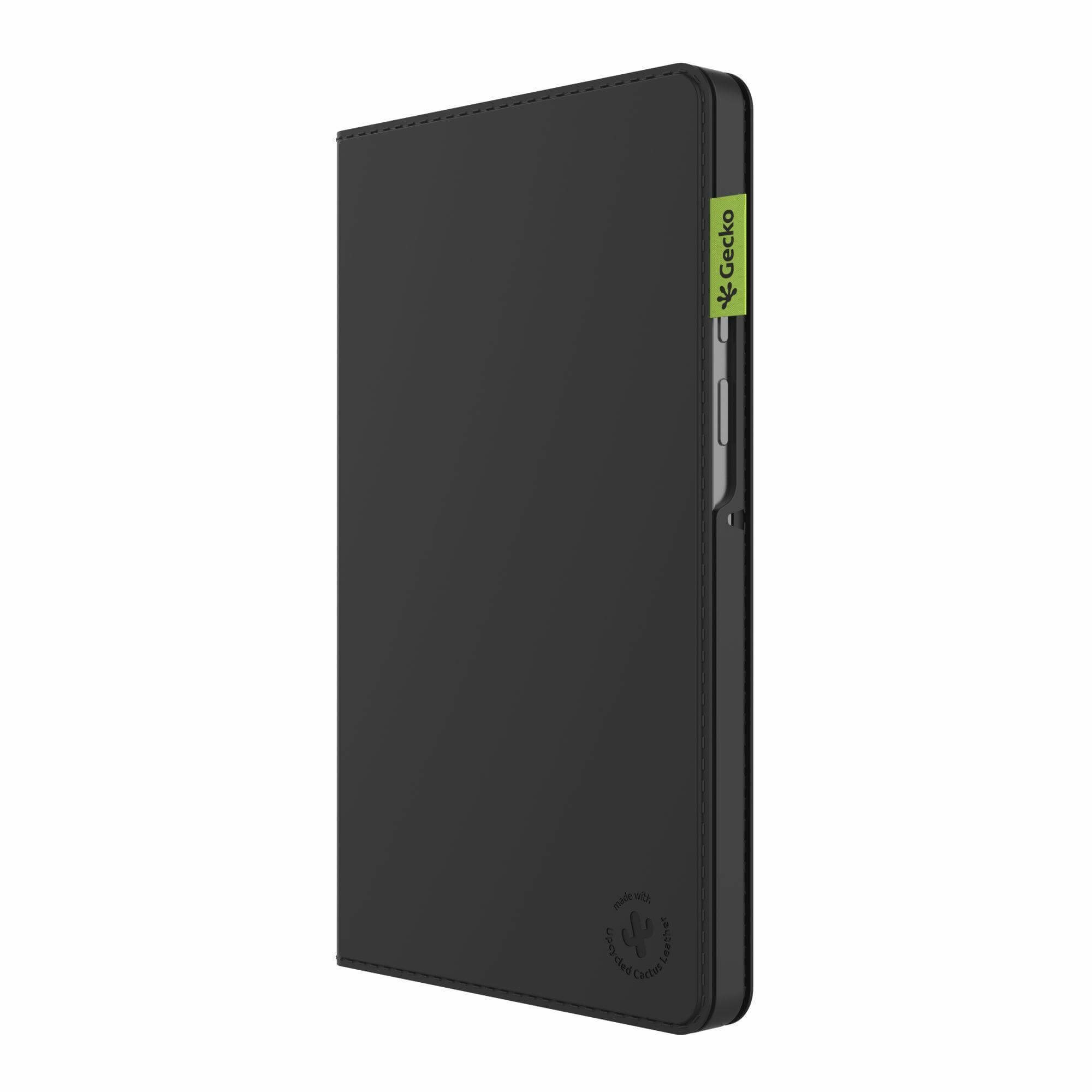 Samsung Galaxy Tab A11 / A9 EasyClick Cactus Leder Tasche Smart Case Flip Cover Hülle mit Aufsteller   S-Pen Halterung (V11CL2444C1) - Schwarz