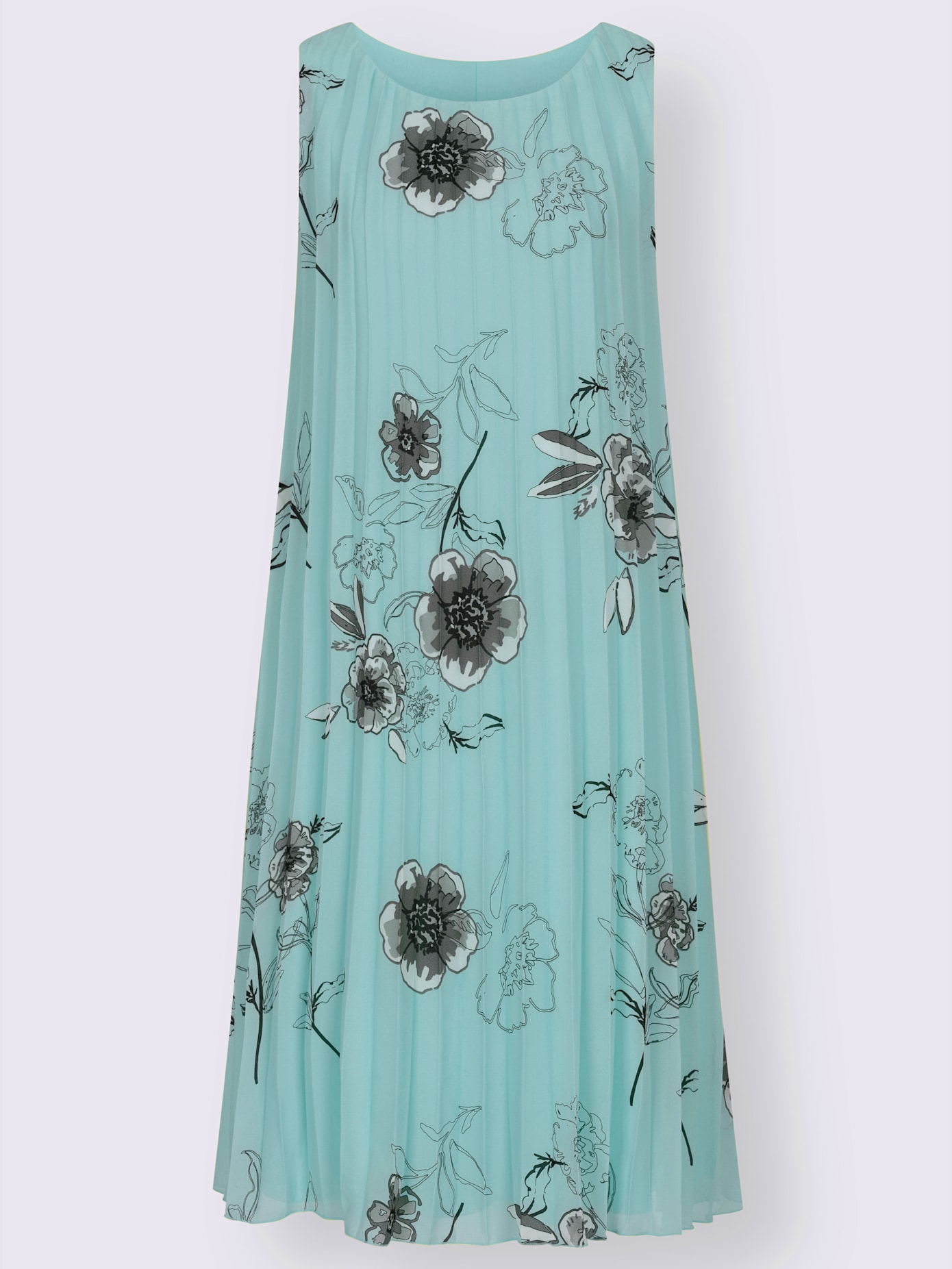 Robe plissée qualité tissée