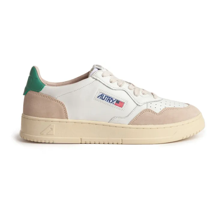 Autry Baskets Medalist Low Cuir/Suède | Vert