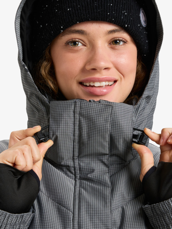 Snow Shimmer 10K Veste de snow technique Noir Femme