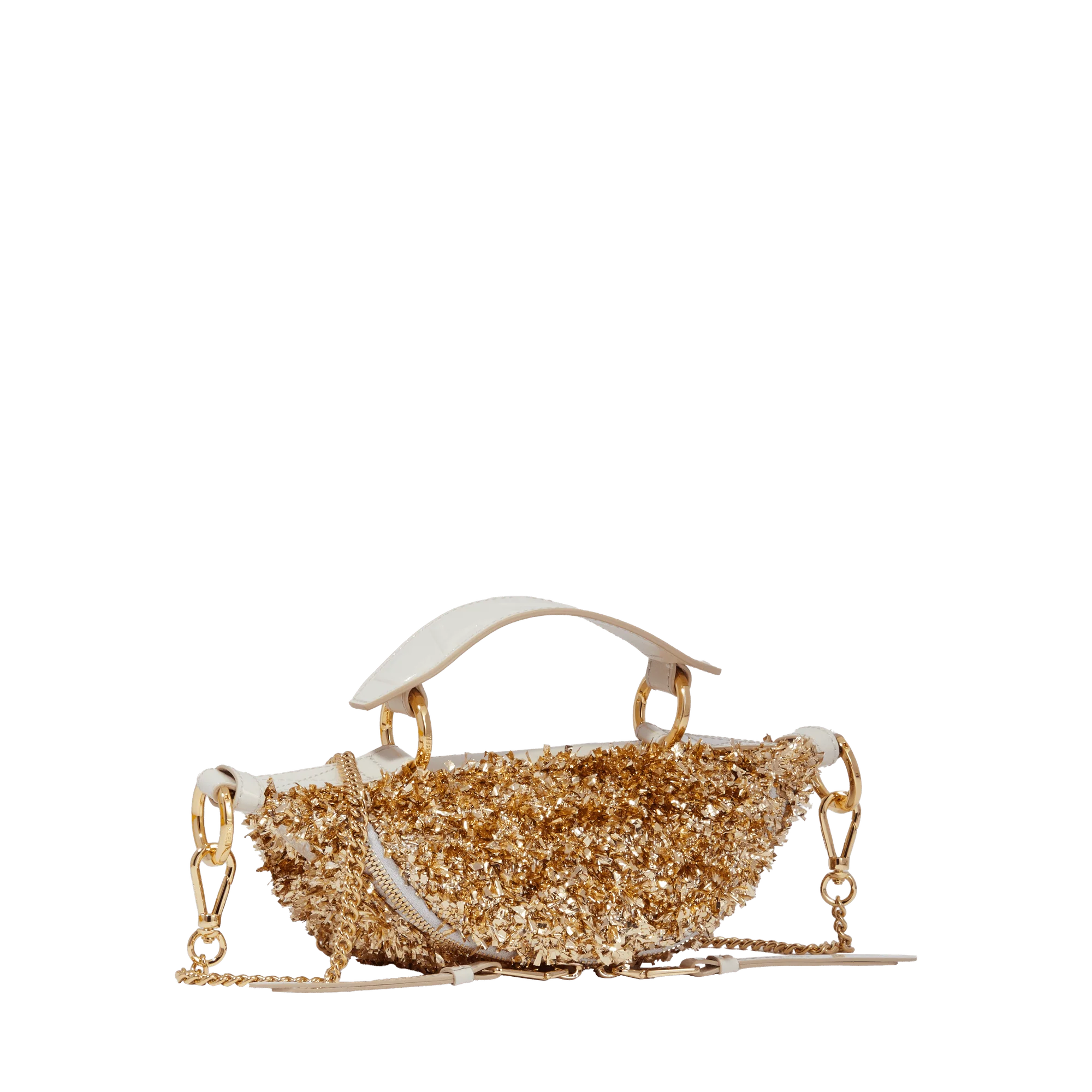 Mini sac porté croisé  Origami de Lancel-Dore/Beige