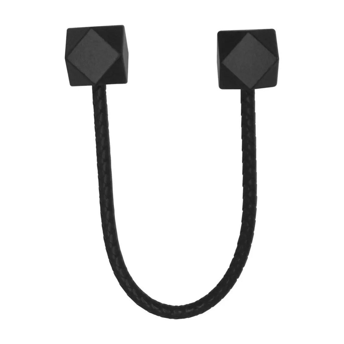 Embrasse rideau Twist Noire