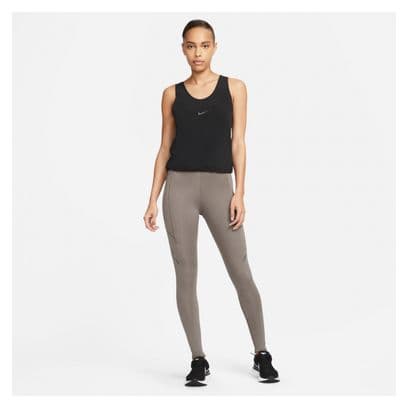 Collant Long Femme Nike Dri-Fit Run Division Gris