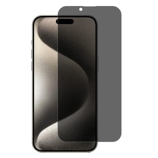 2-PAK SKALO iPhone 16 Privacy Hærdet Glas Skærmbeskyttelse