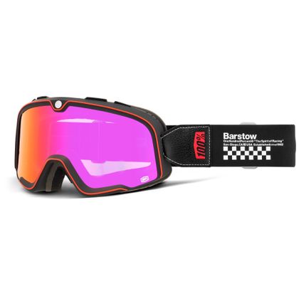 Masque cross 100% BARSTOW - ERBAN 2025 - Noir