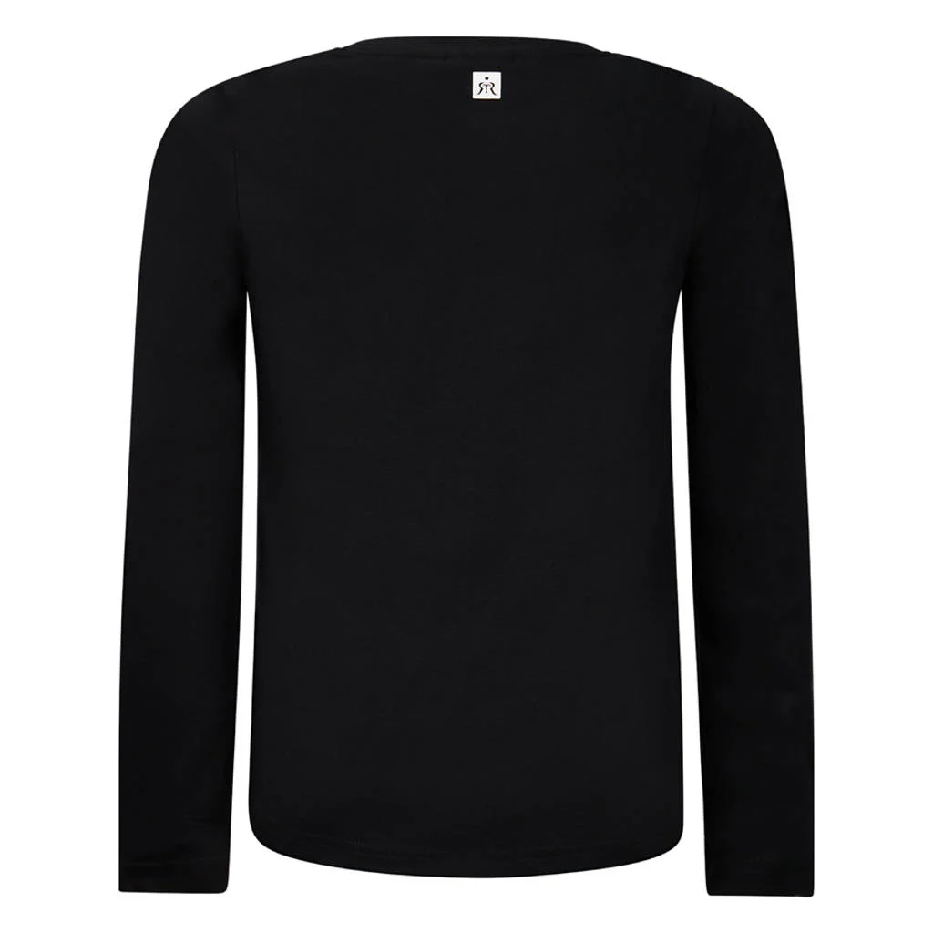 Retour Jeans longsleeve Christa met printopdruk zwart