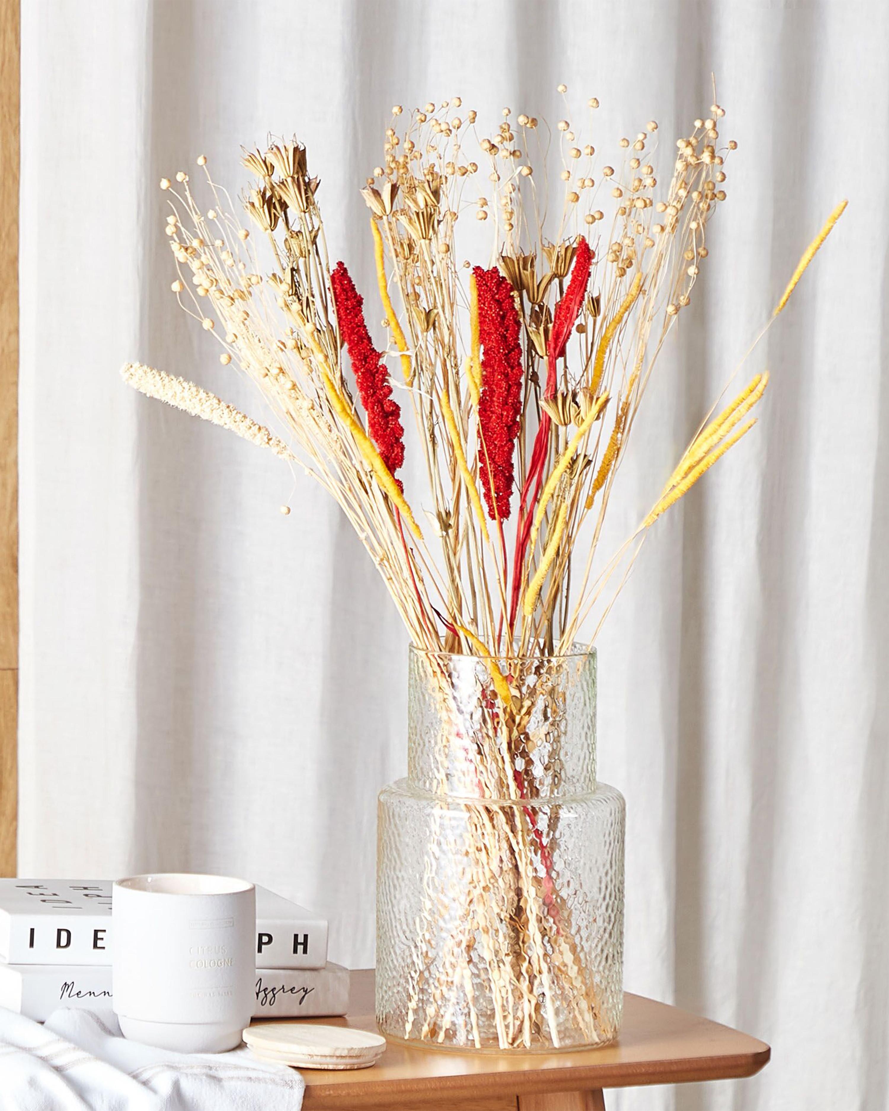 Droogbloemen boeket PAMPELUNA 65 cm Natuurlijk