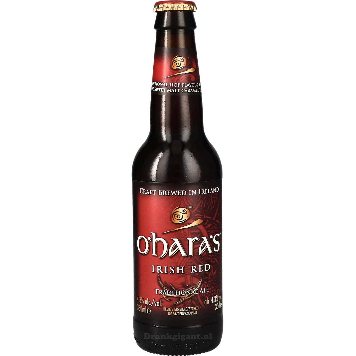 OHaras Irish Red 33 cl