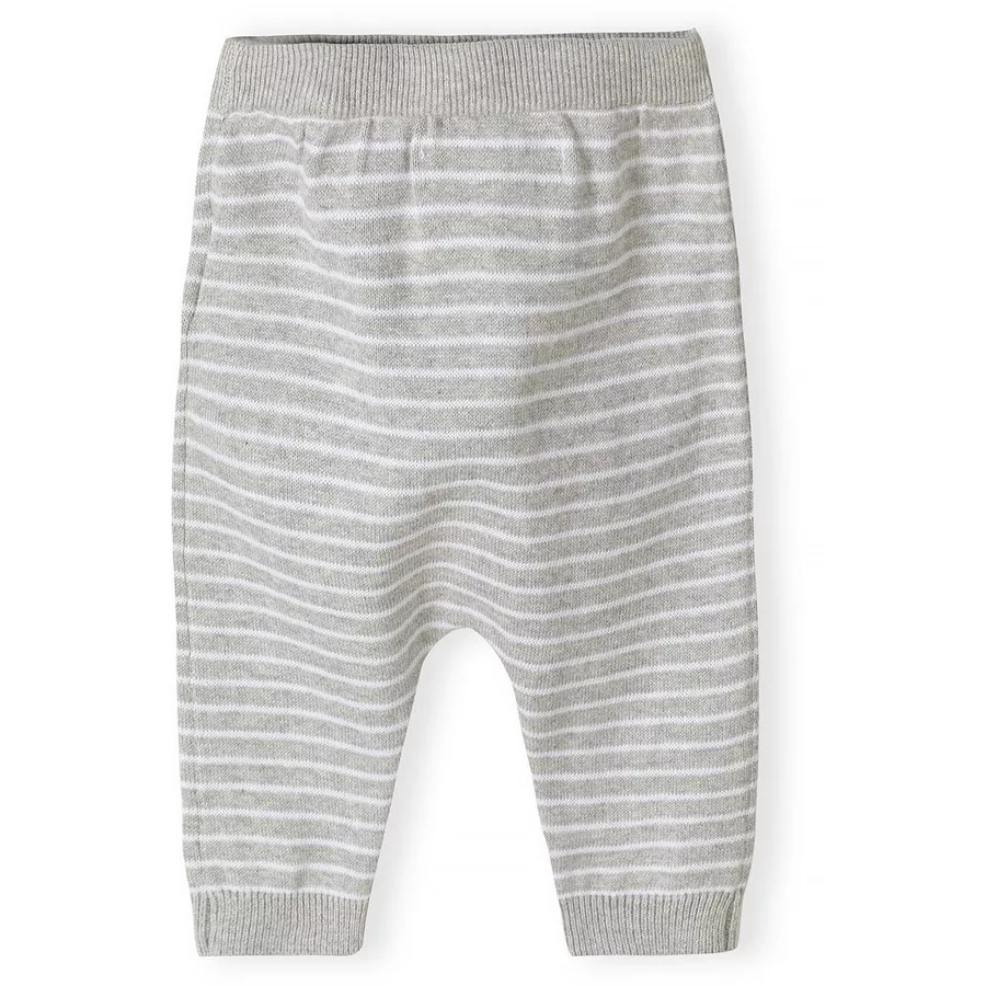 MINOTI Longsleeves & Leggings Grau Meliert