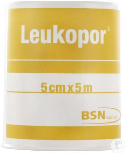 Bsn Medical Leukopor Fourreau Sparadrap 5cm x 5m 1 Pièce (0247400)