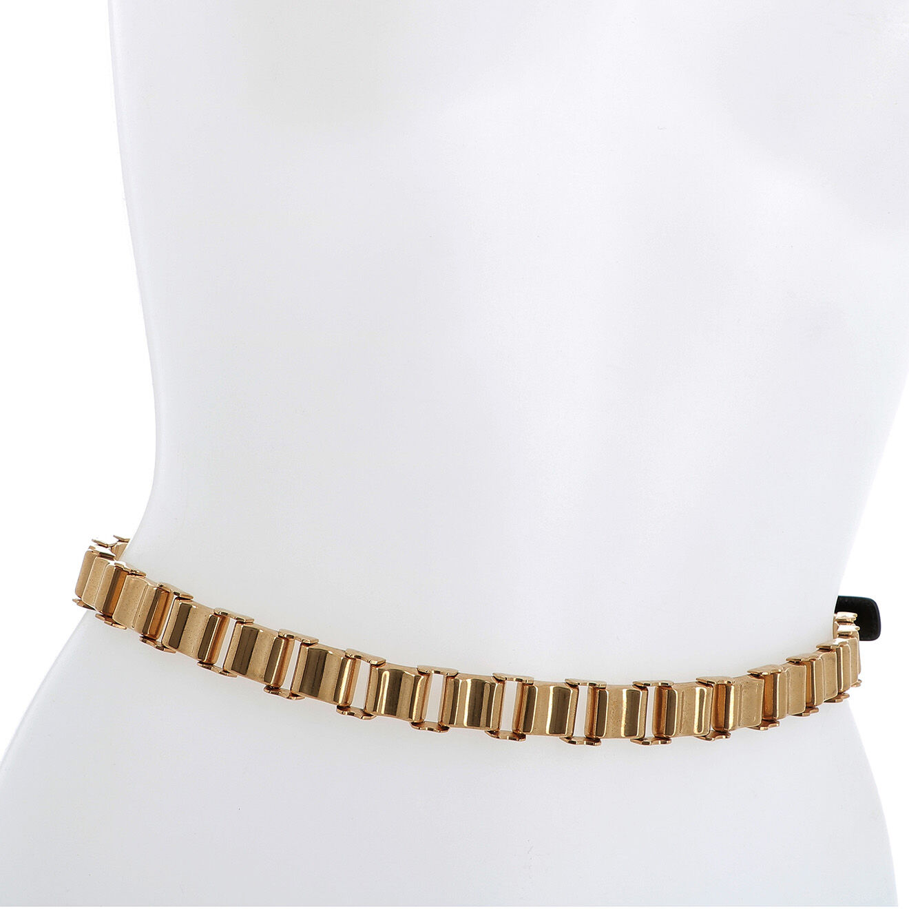 Saint Laurent Ceinture 39 Saint Laurent en Métal noire Etat: Très bon état - 65x1.5 cm