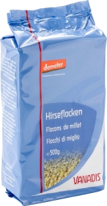 Vanadis Hirseflocken Demeter, 500 g