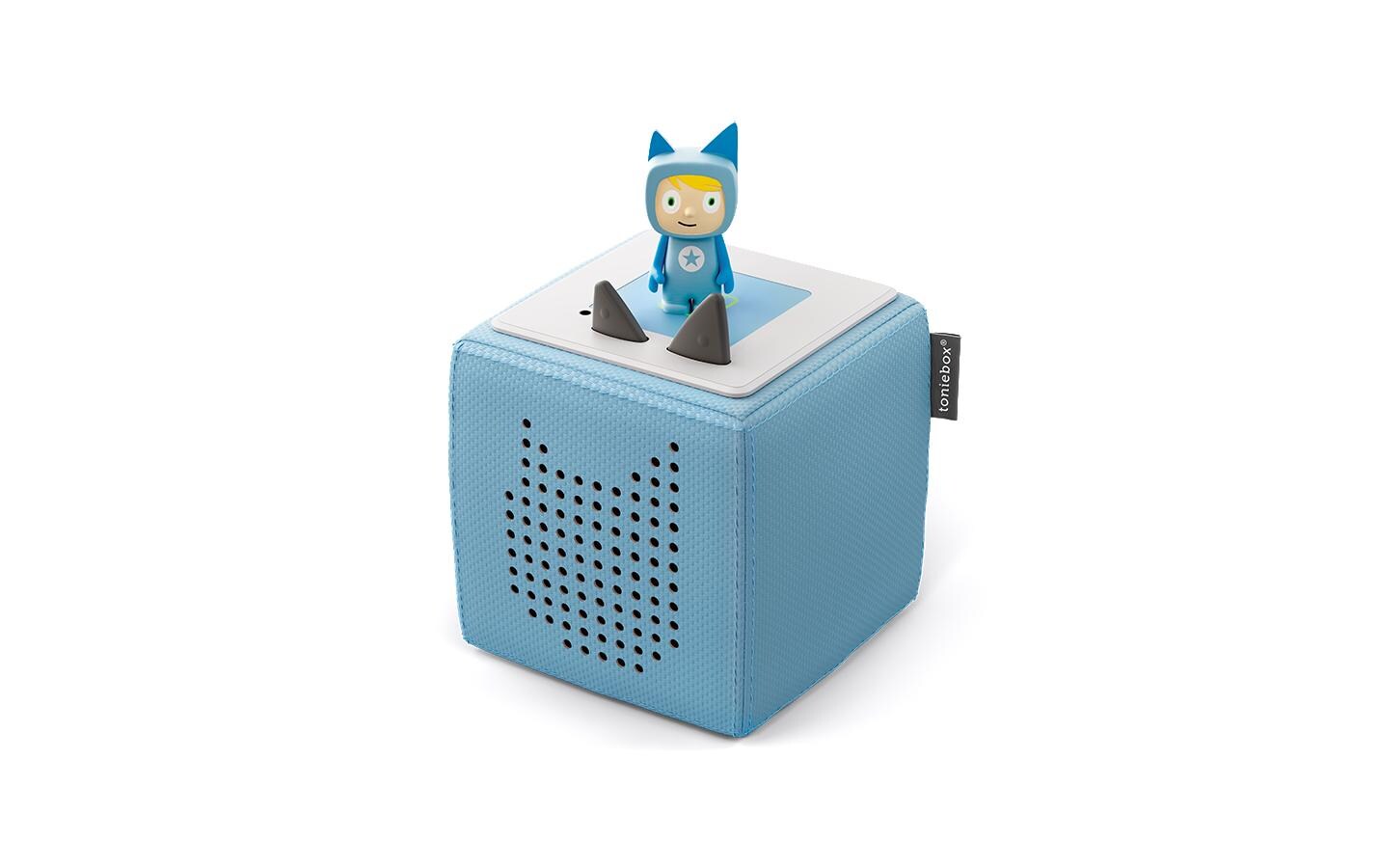 Toniebox Starterset Kreativ HellblauSet mit Hörspielbox und Hörspielfigur