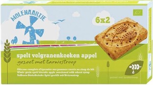 Molenaartje Spelt Volgranenkoeken Appel 240GR