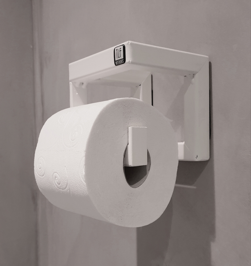 Toiletrolhouder Wit