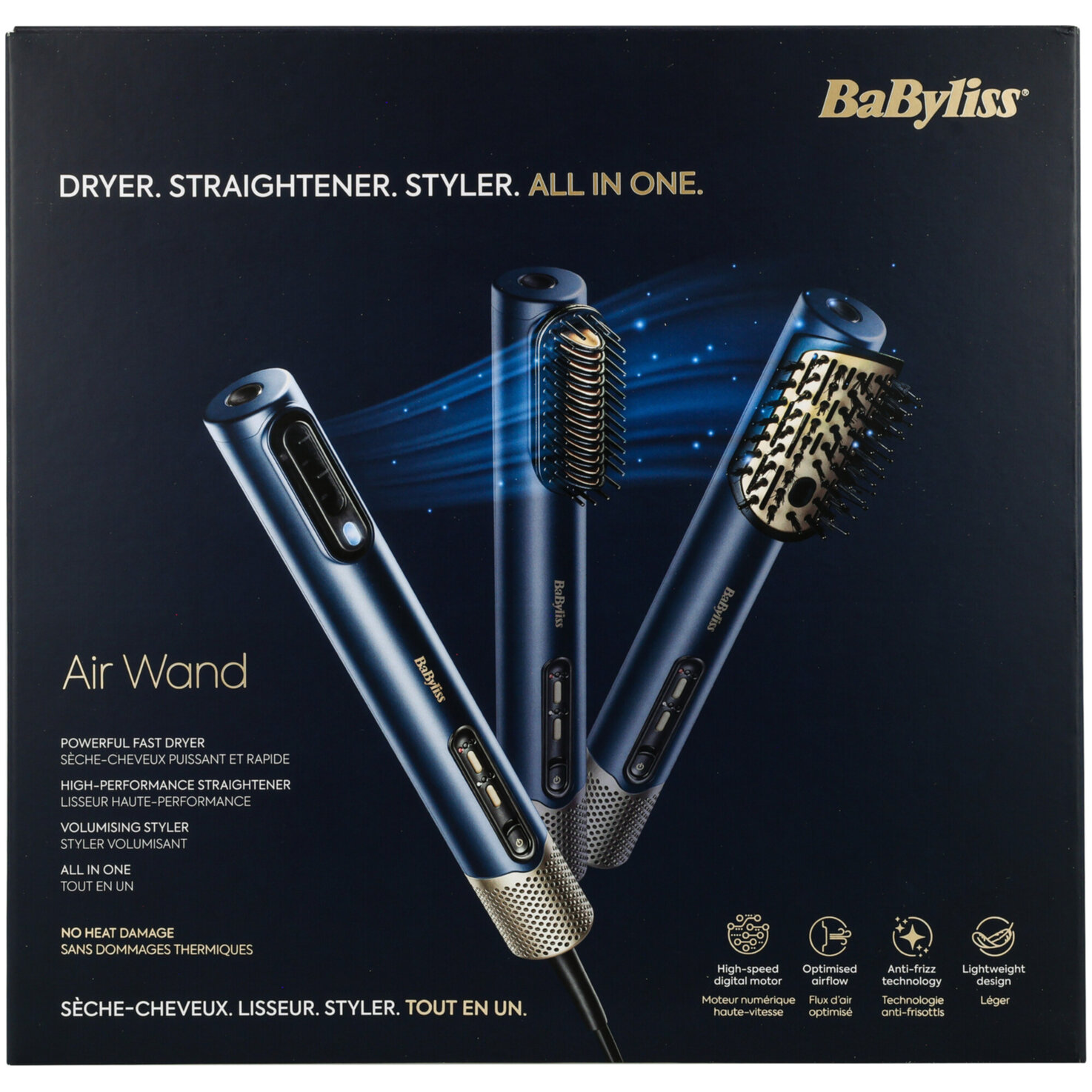 Babyliss Warmluftbürste AS6550CHE