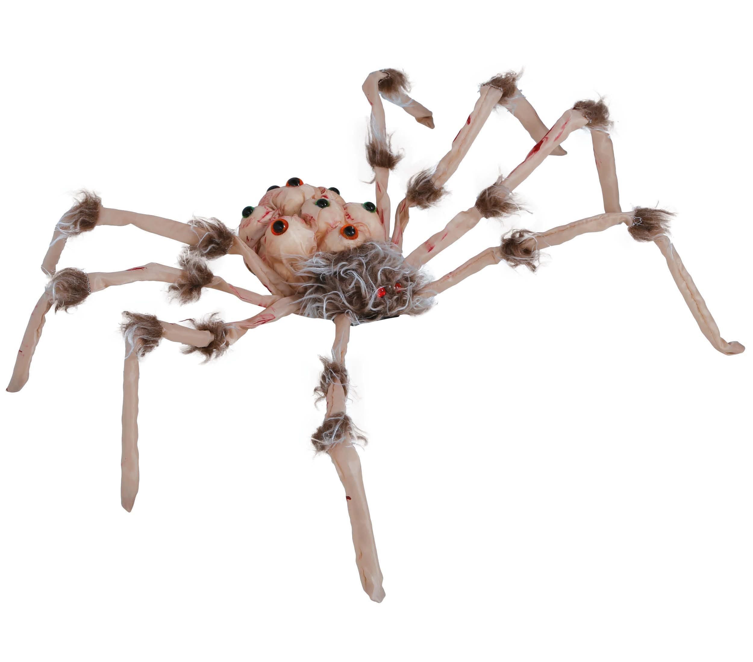 Halloween Nep Spin Met Licht 80cm