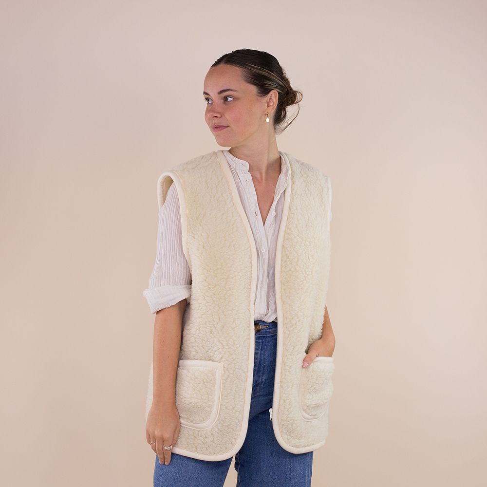 Moonrise dames bodywarmer Amaris wol